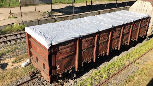 Тенты для железнодорожных вагонов